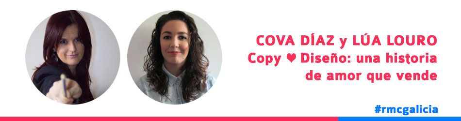 Cova Díaz y Lúa Louro copywriter diseño web